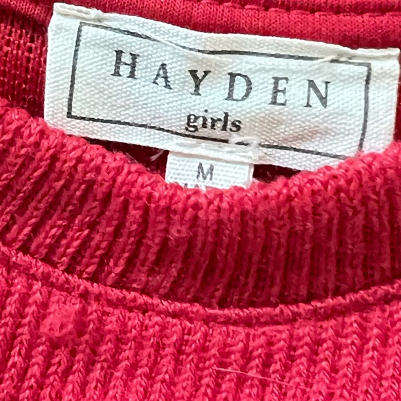 Hayden Girls Holly Jolly Holiday Christmas Sweater - Picture 6 of 6